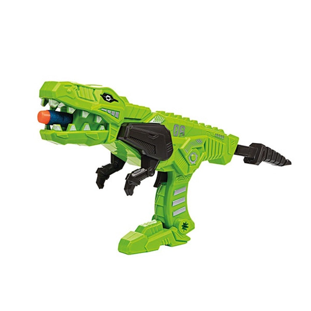 Dinopistole mit 5 Schaumstoffkugeln