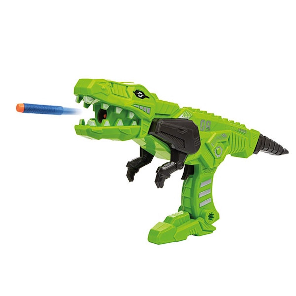 Dinopistole mit 5 Schaumstoffkugeln