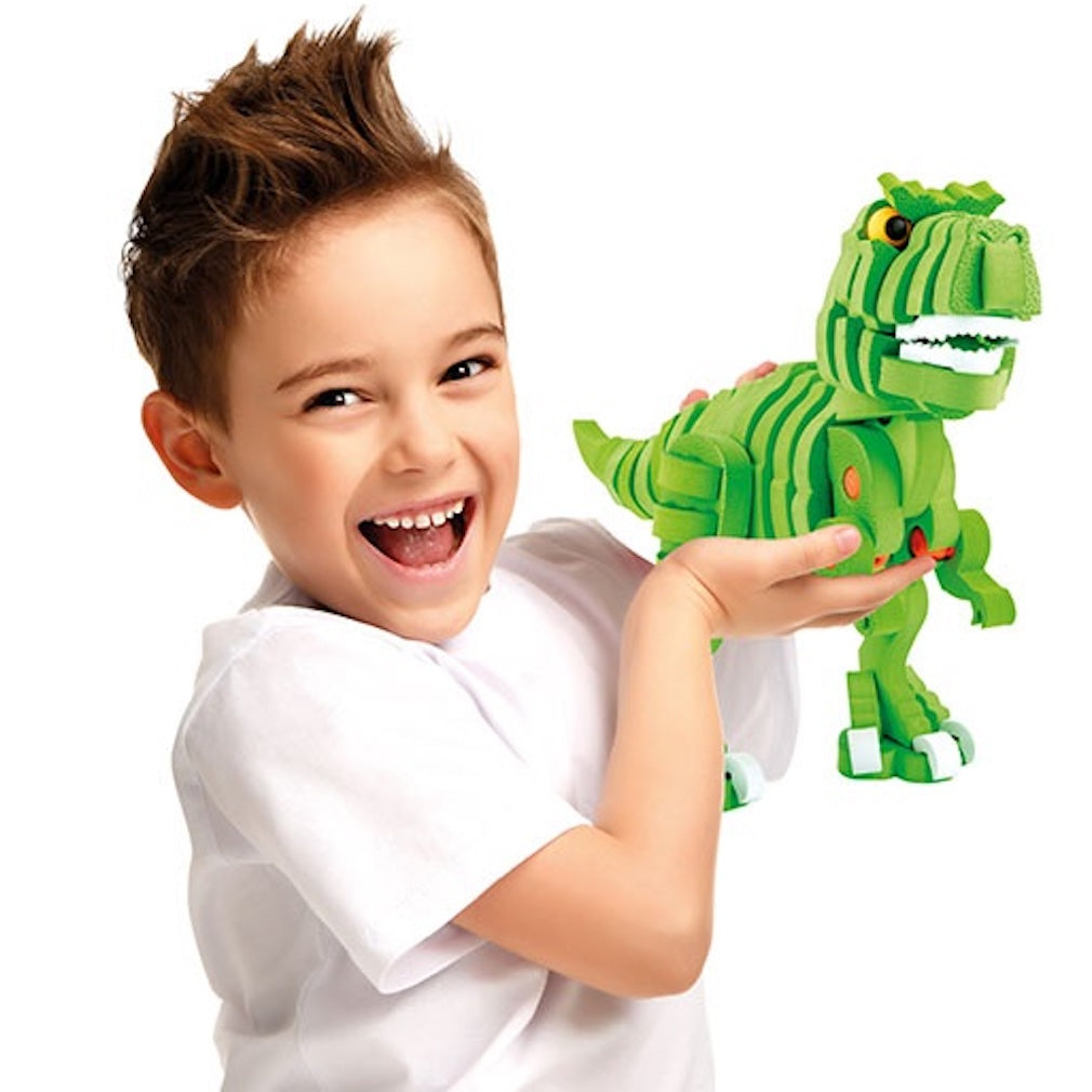 Dinosaurier 3D Puzzle Schaumstoff Dino T-Rex