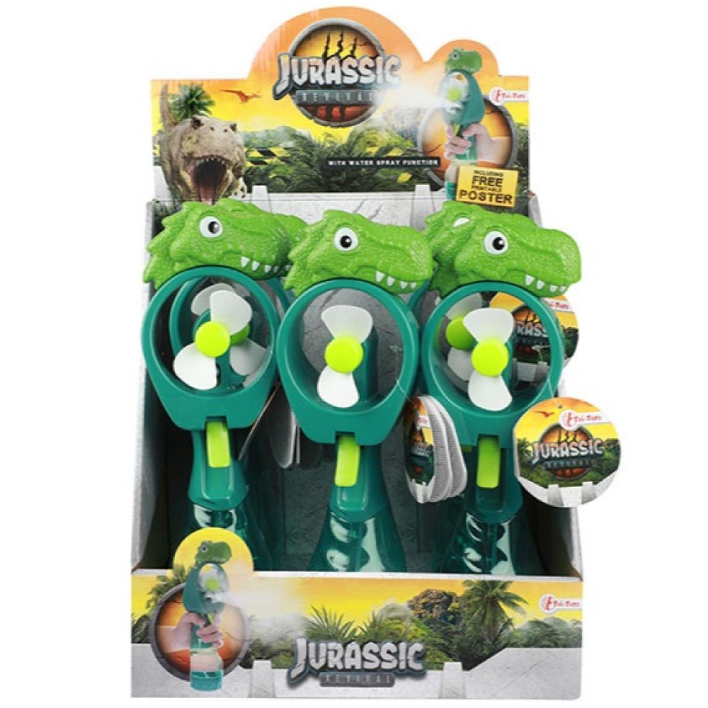 Dinosaurier Kinder Seifenblasen-Stab als Handventilator