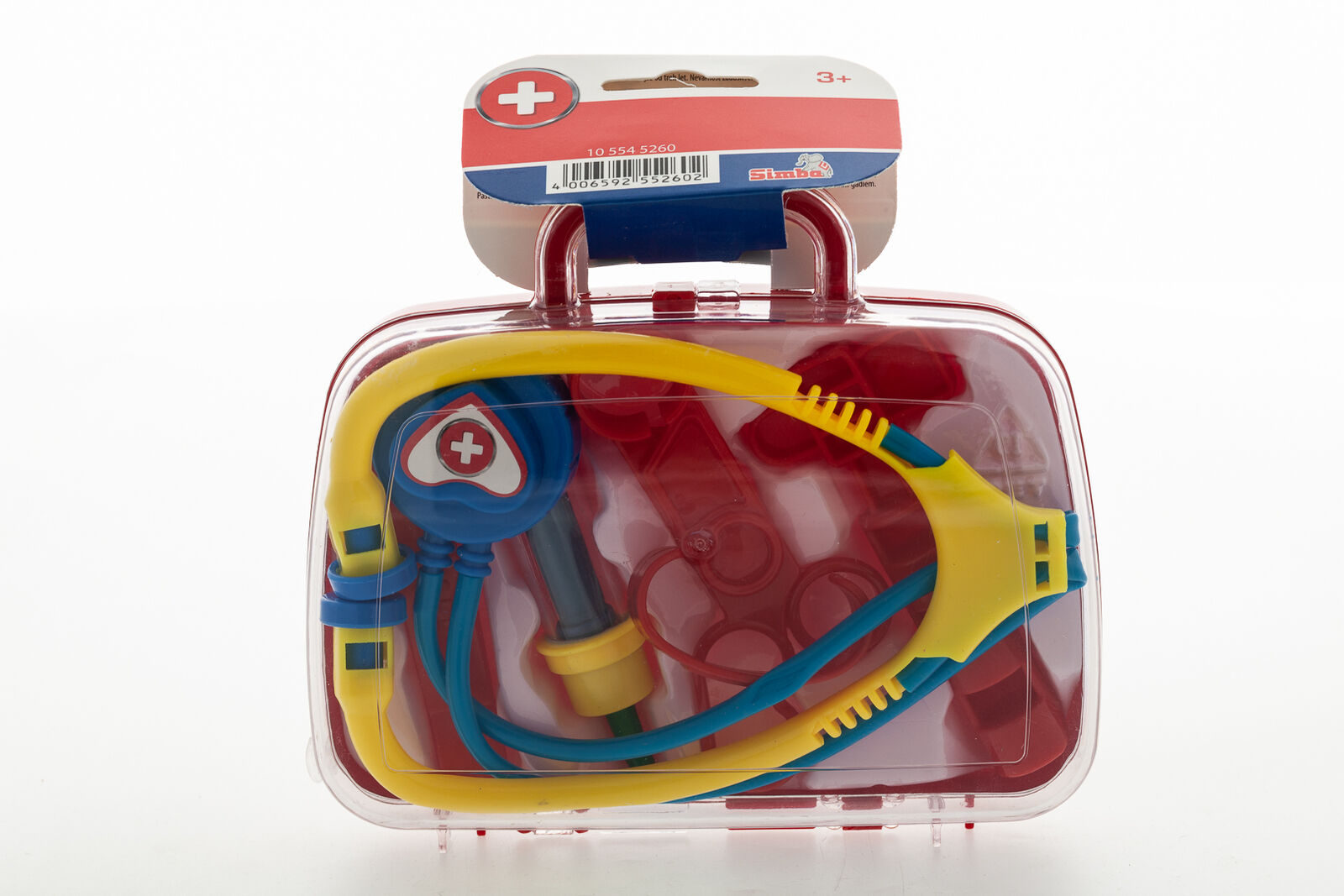 Doktorkoffer mit Utensilien für kleine Doktoren