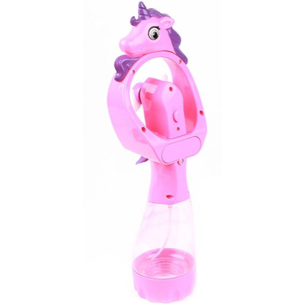 Einhorn Kinder Seifenblasen-Stab als Handventilator