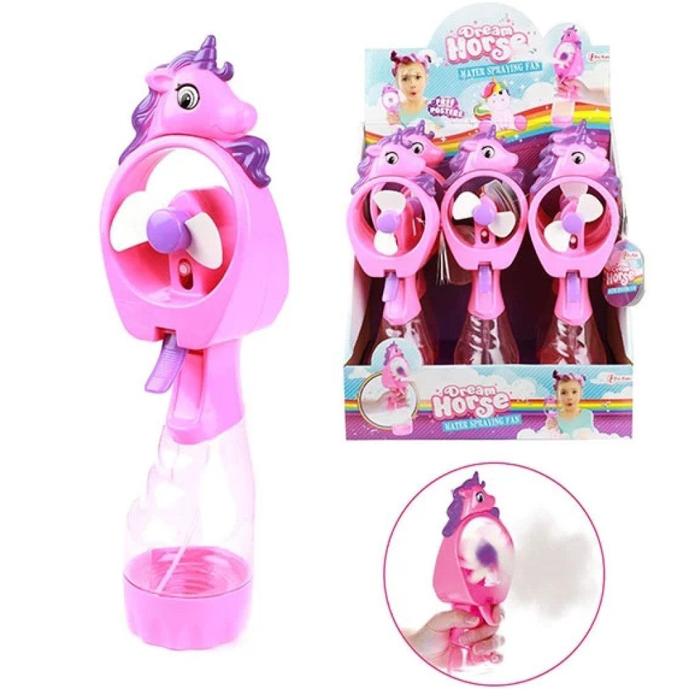 Einhorn Kinder Seifenblasen-Stab als Handventilator