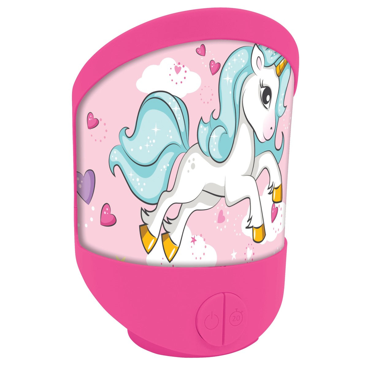 Einhorn Wandlicht Tisch-Nachtlicht Lampe mit Timerfunktion