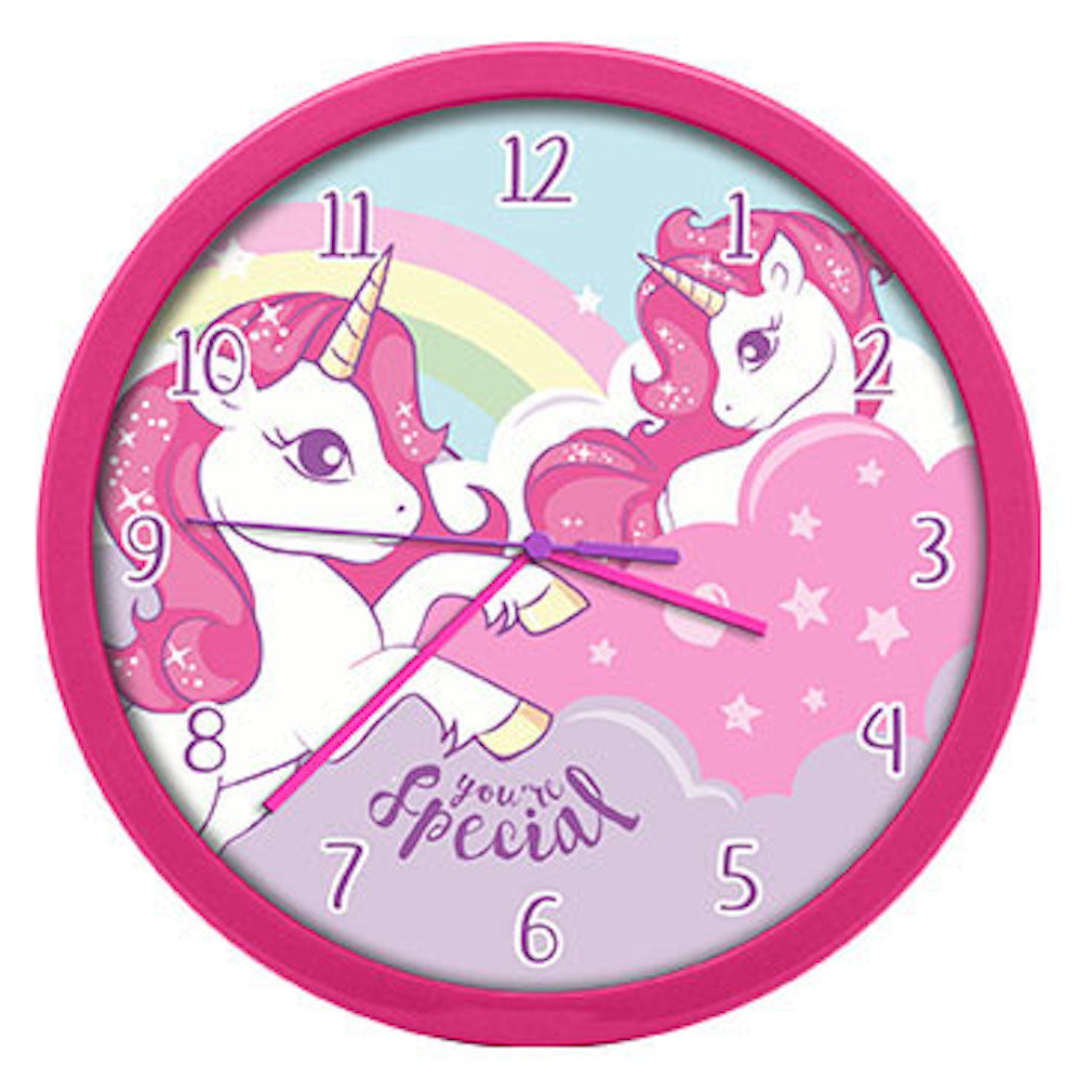 Einhorn Wanduhr you're special