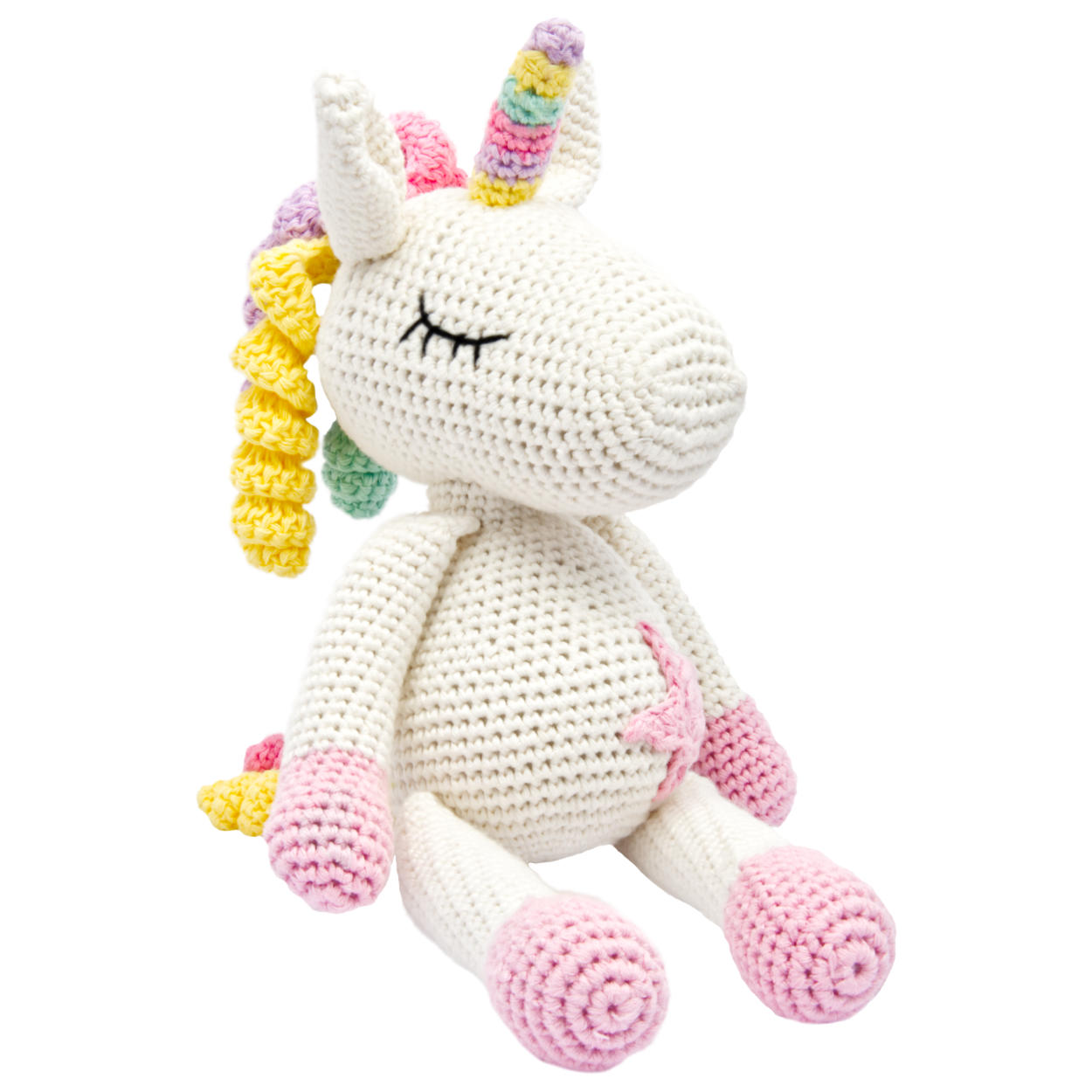 Handgestrickter Einhorn 
