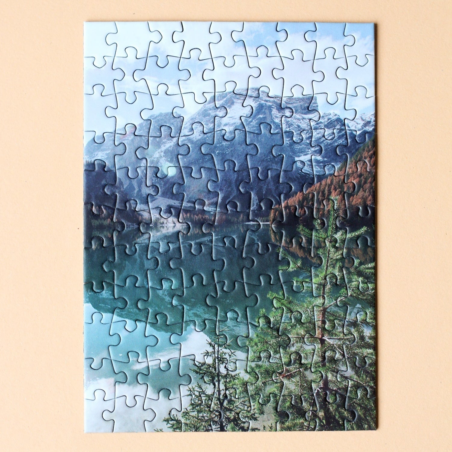 Puzzlery Lago Di Braies Minipuzzle, 99 Teile