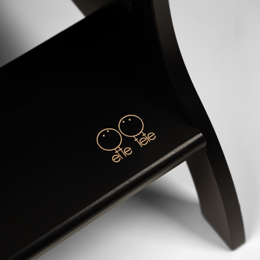 MIIMO – Verstellbarer Tritthocker | Schwarz