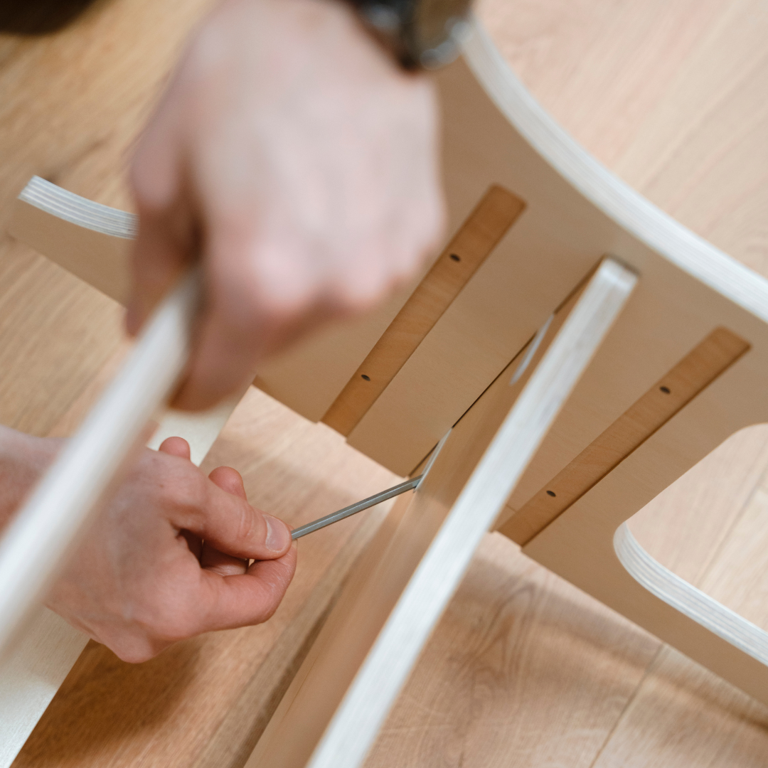 MIIMO – Verstellbarer Tritthocker | Schwarz