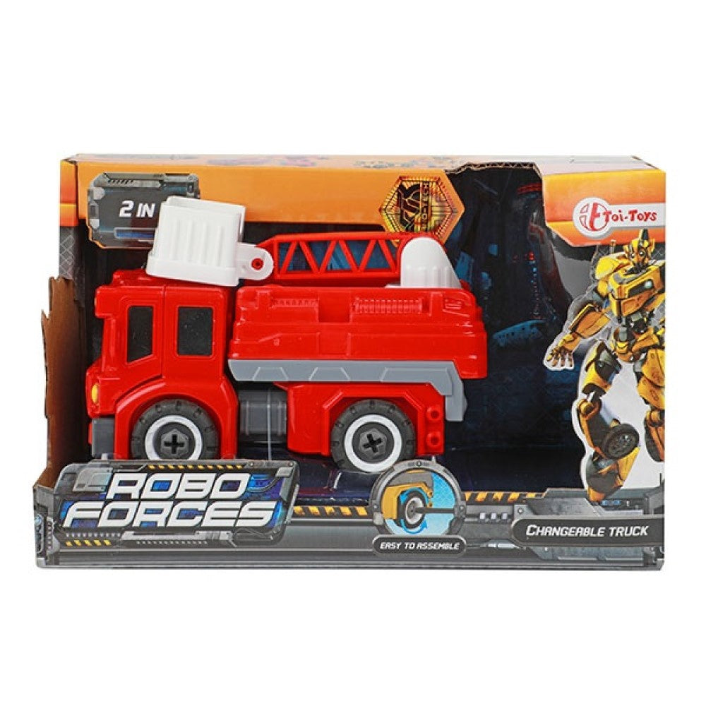 Feuerwehr Auto Roboter Transformer ROBOFORCES