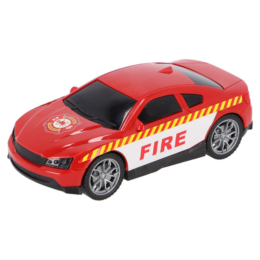 Feuerwehr Autotransporter 54 cm Auto Hubschrauber mit Licht und Sound