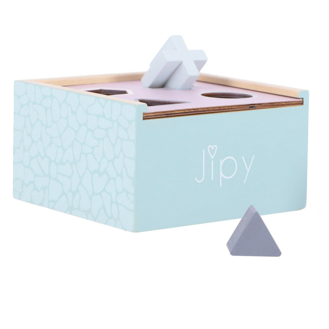 Formsortierer 4 Formen Steck Spiel Holz