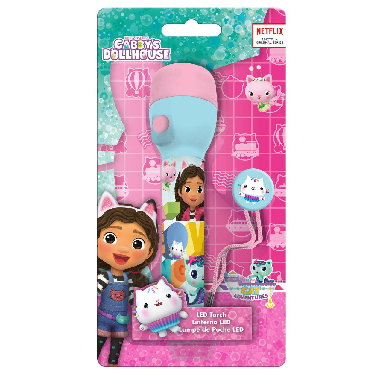 Gabby's Dollhouse - LED Taschenlampe Lampe