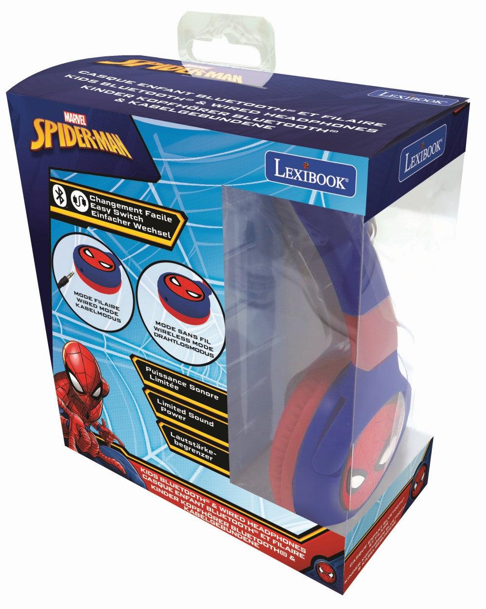 Kopfhörer mit sicherer Lautstärke Spider-Man