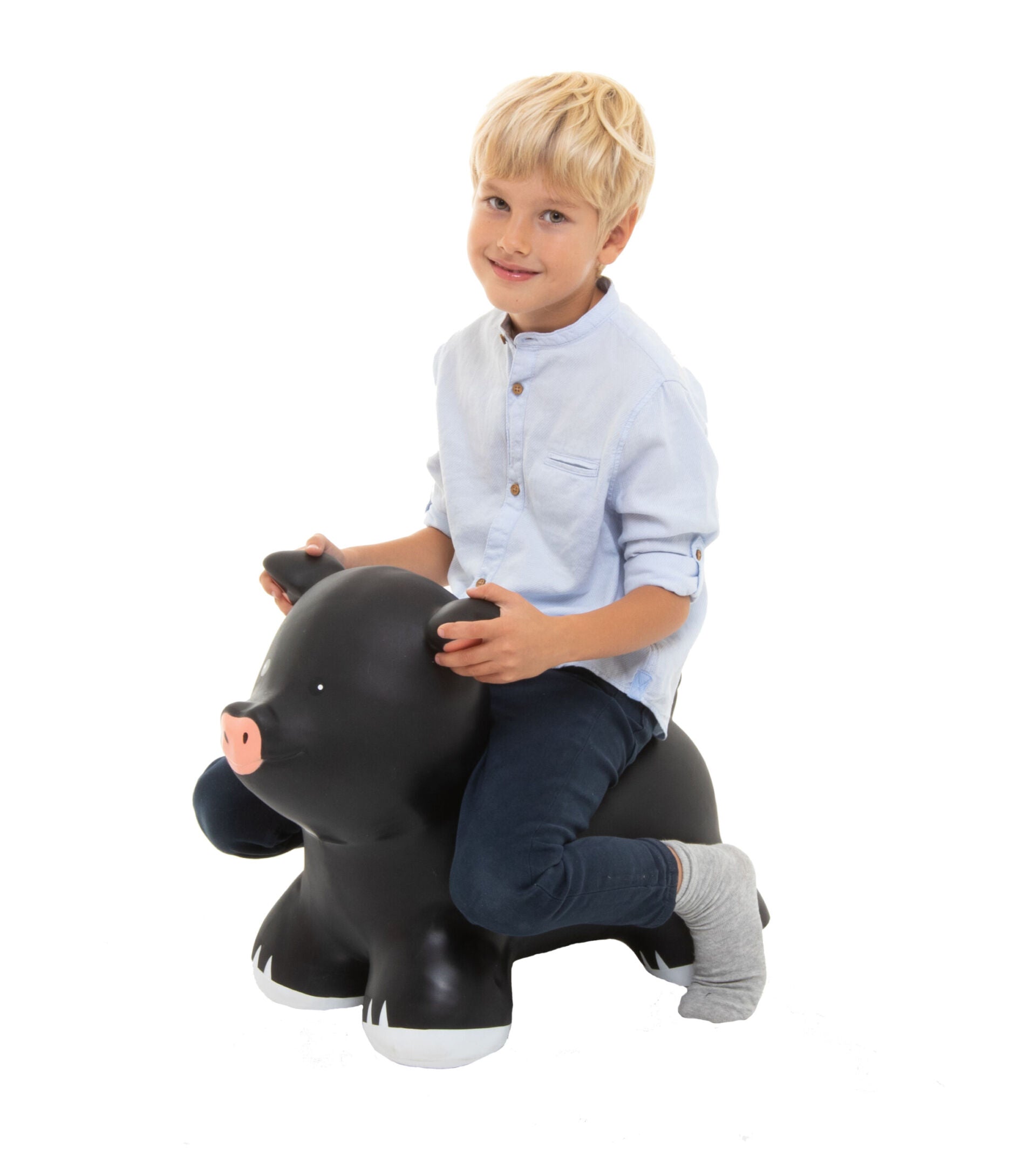 Gerardo's Toys - Hüpftier für Kinder | Black Piggy