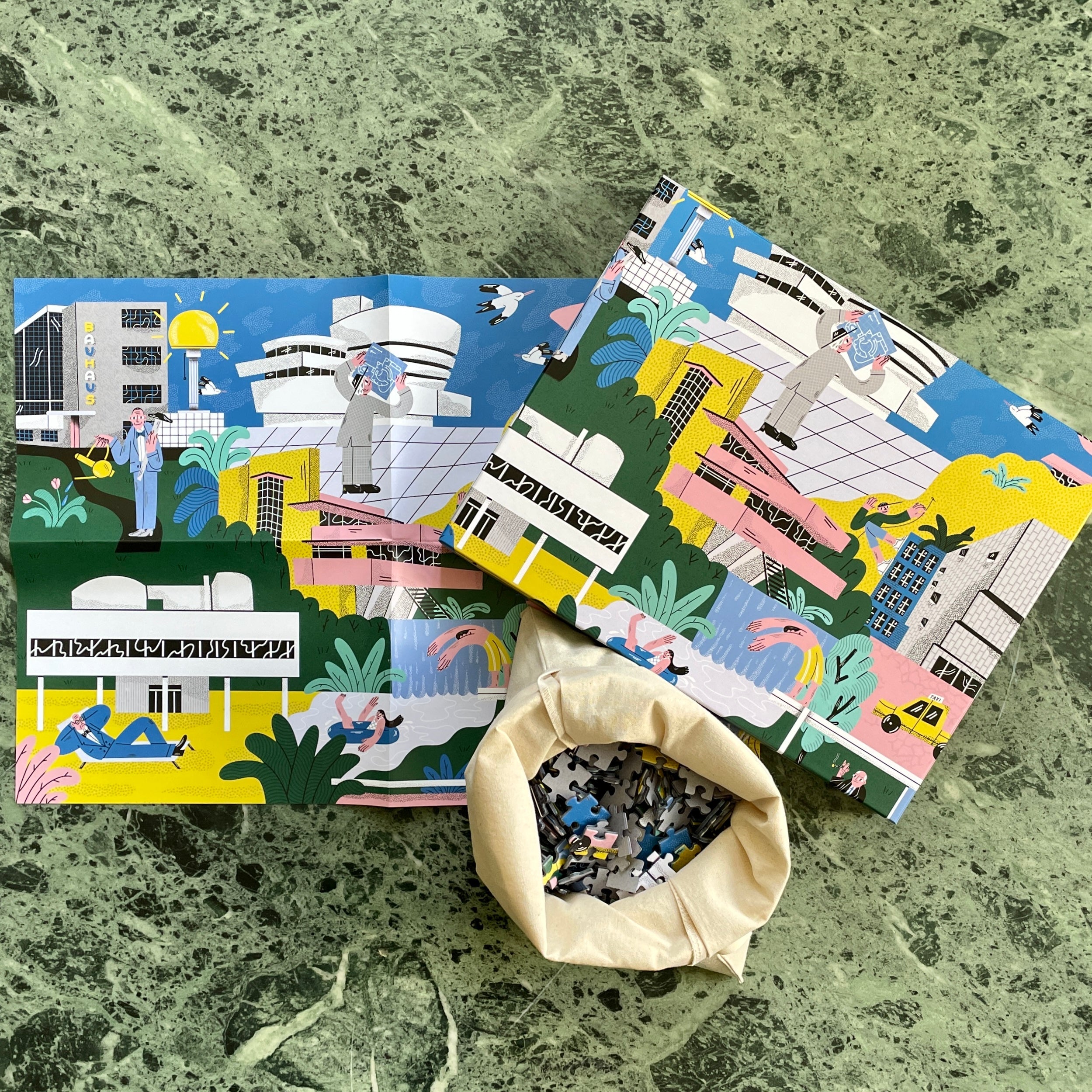 "Architectural Masterpieces in Pieces"