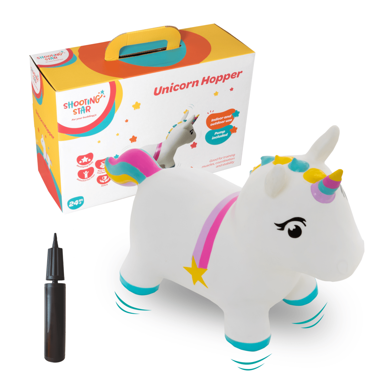 Gerardo's Toys - Hüpftier für Kinder | Einhorn