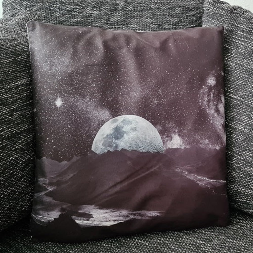 Kissenbezug Berge, Mond & Sterne  - 45cm x 45cm