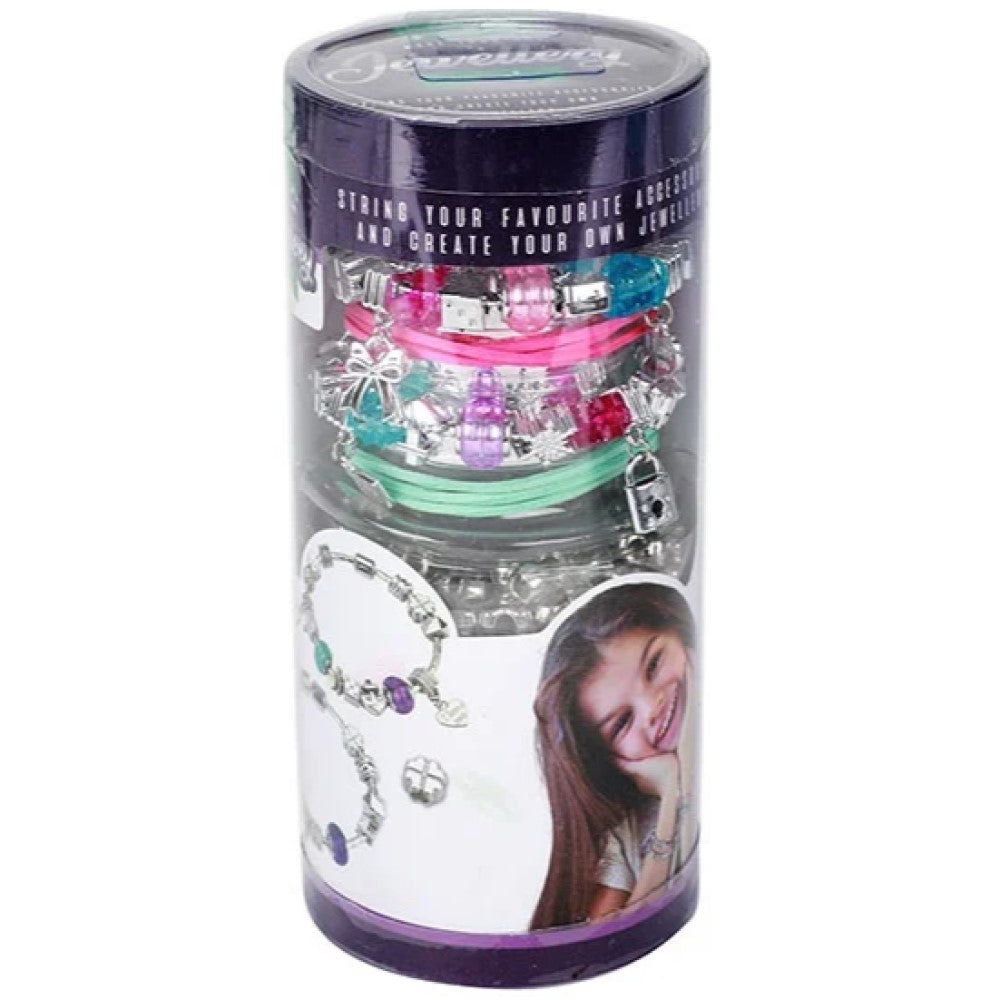 Kinder Armband Set mit Perlen und Schnüre