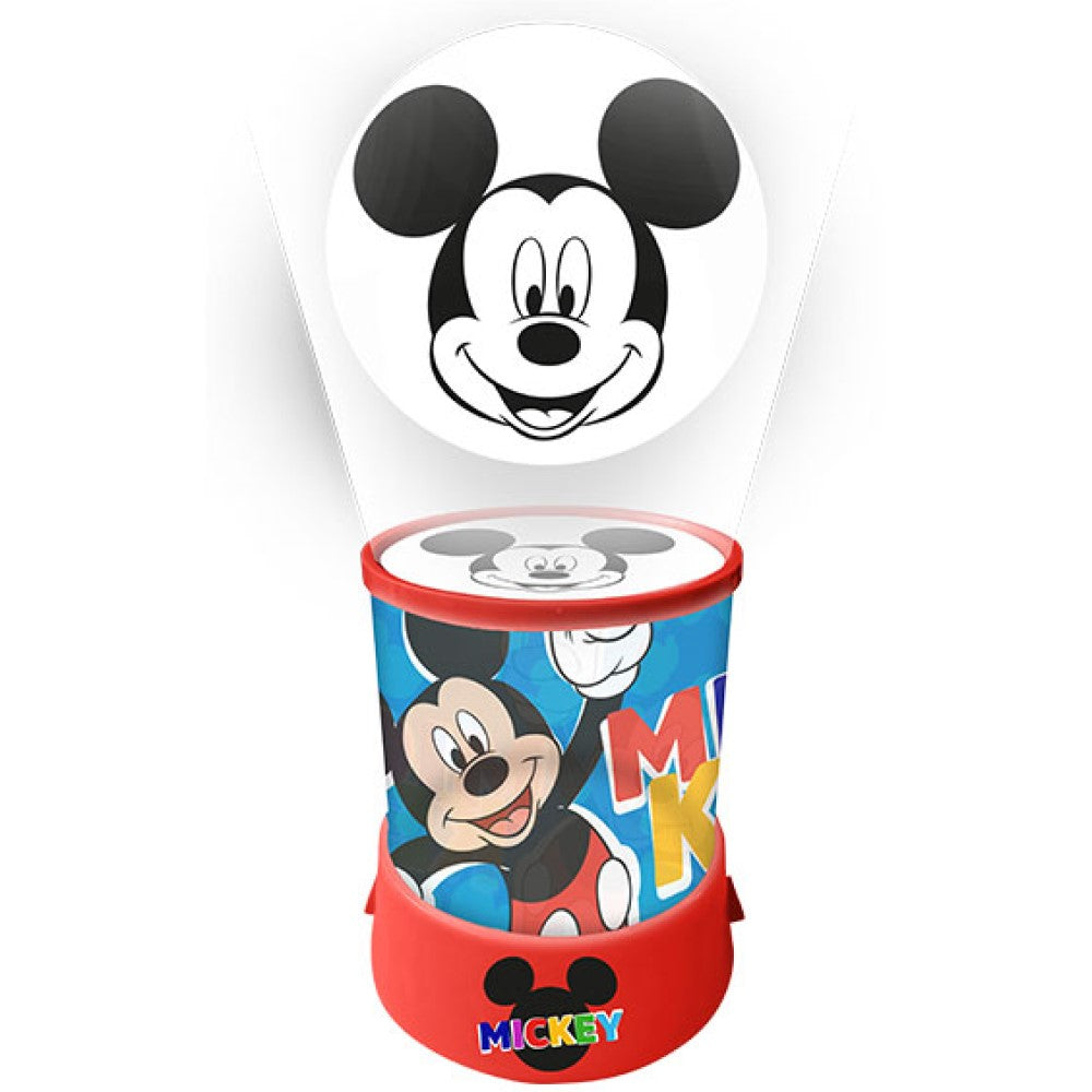 Kinder Projektor als Tischlampe Mickey Mouse Lampe