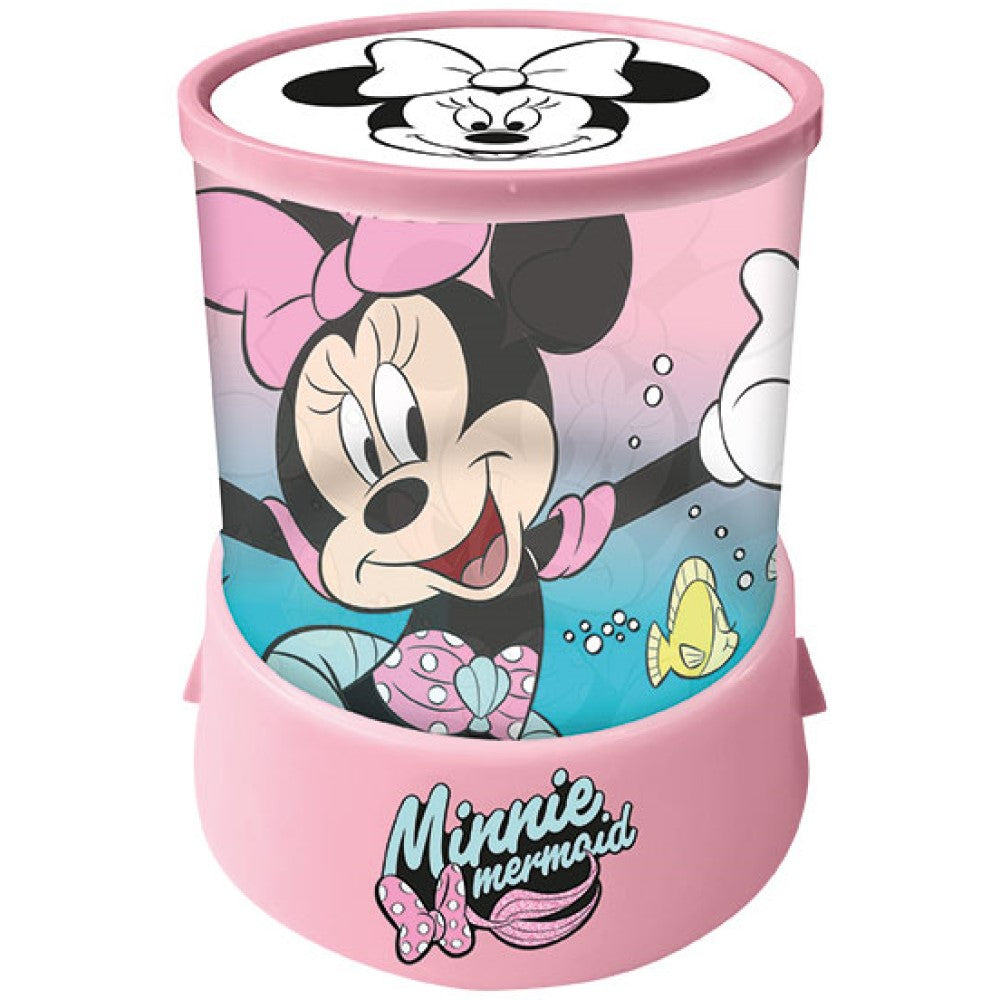 Kinder Projektor als Tischlampe Minnie Mouse Lampe