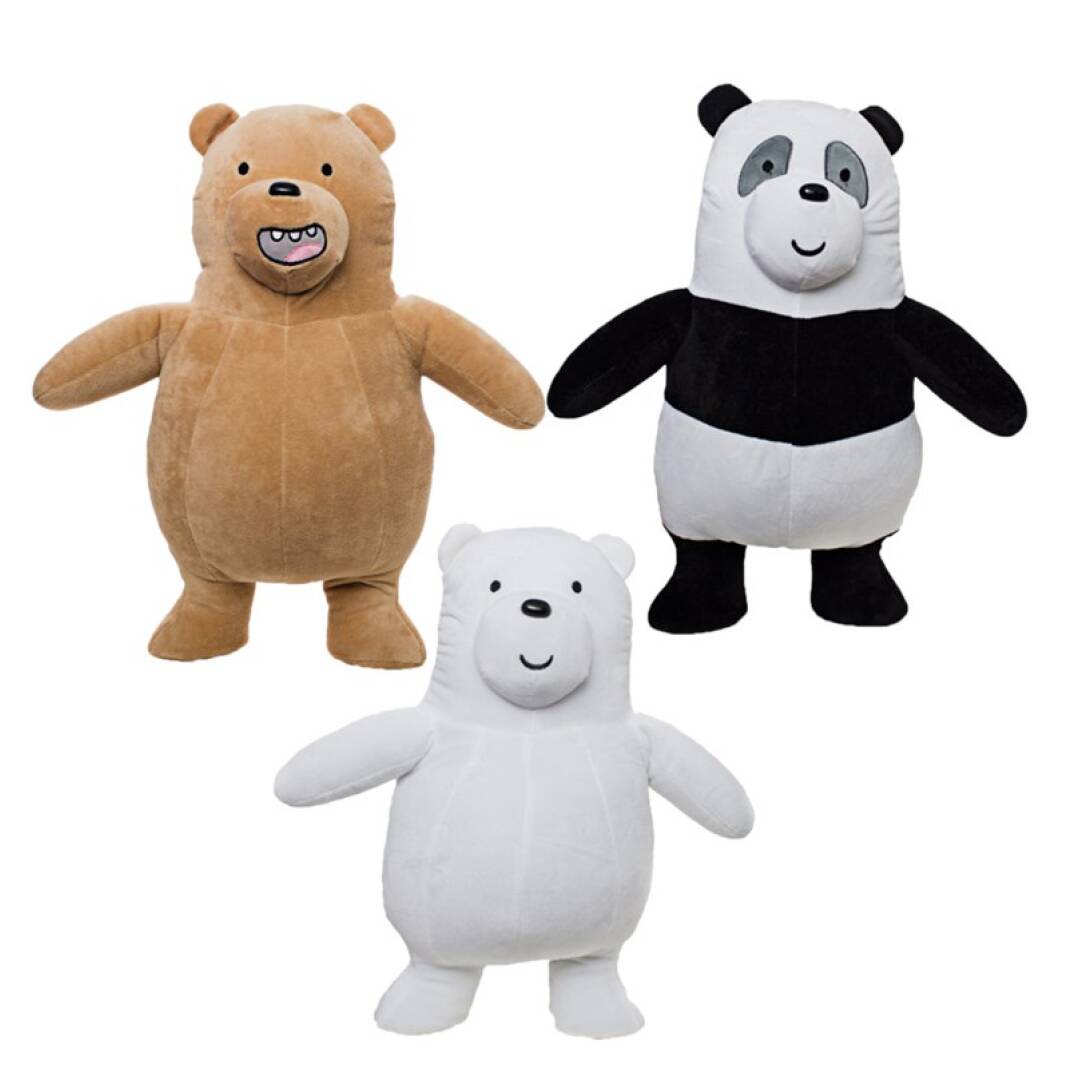 Bären Kuscheltier 40 cm We Bare Bears: Bären wie wir Plüschtier Kinder Stofftier