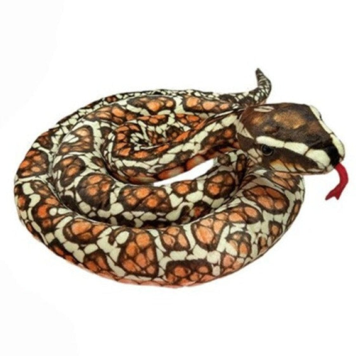 XXL Schlange Kuscheltier 280 cm Plüschtier 2,8 Meter Stofftier