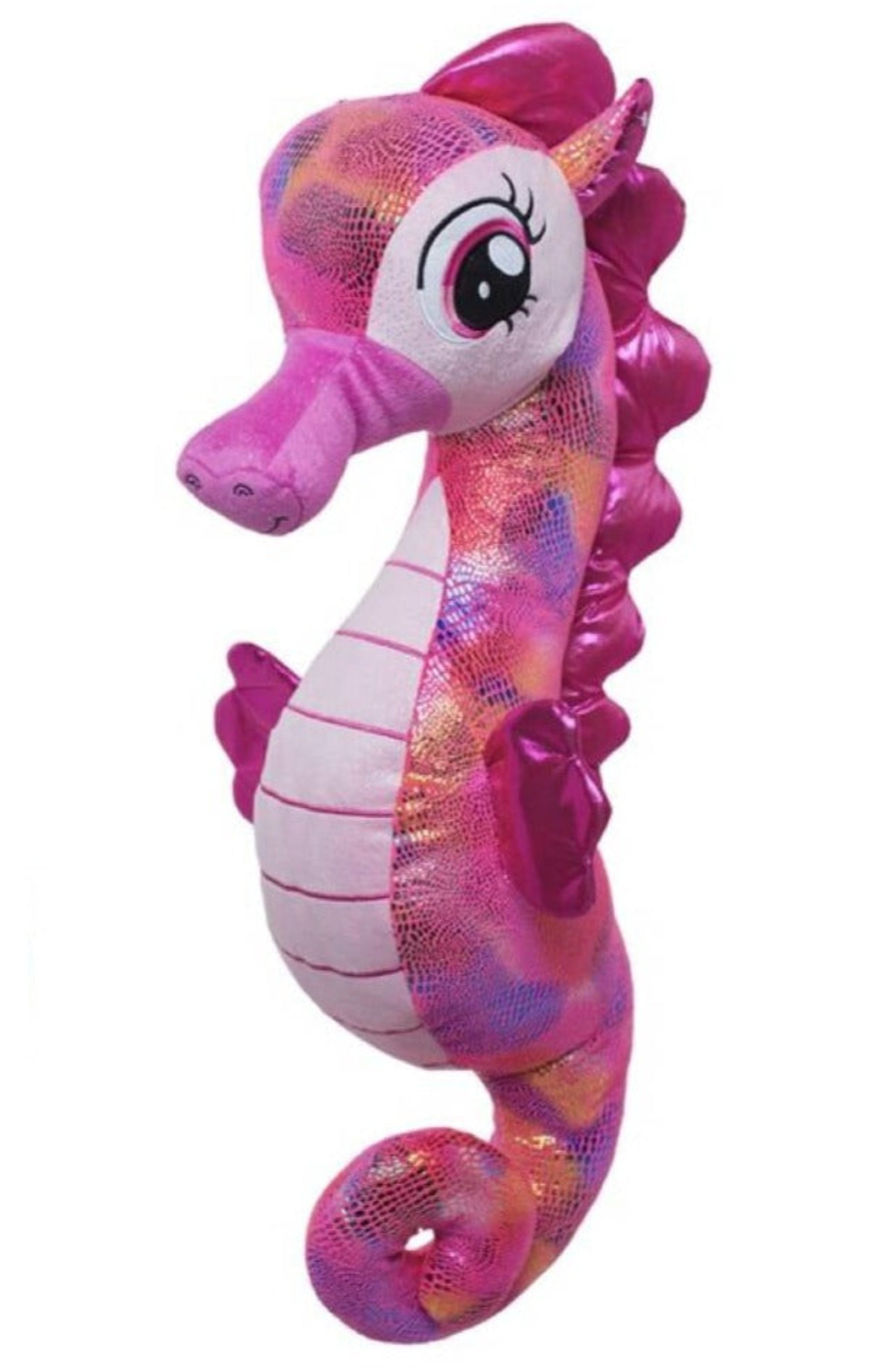 Seepferdchen Glitzer Kuscheltier - Plüschtier süßes Stofftier