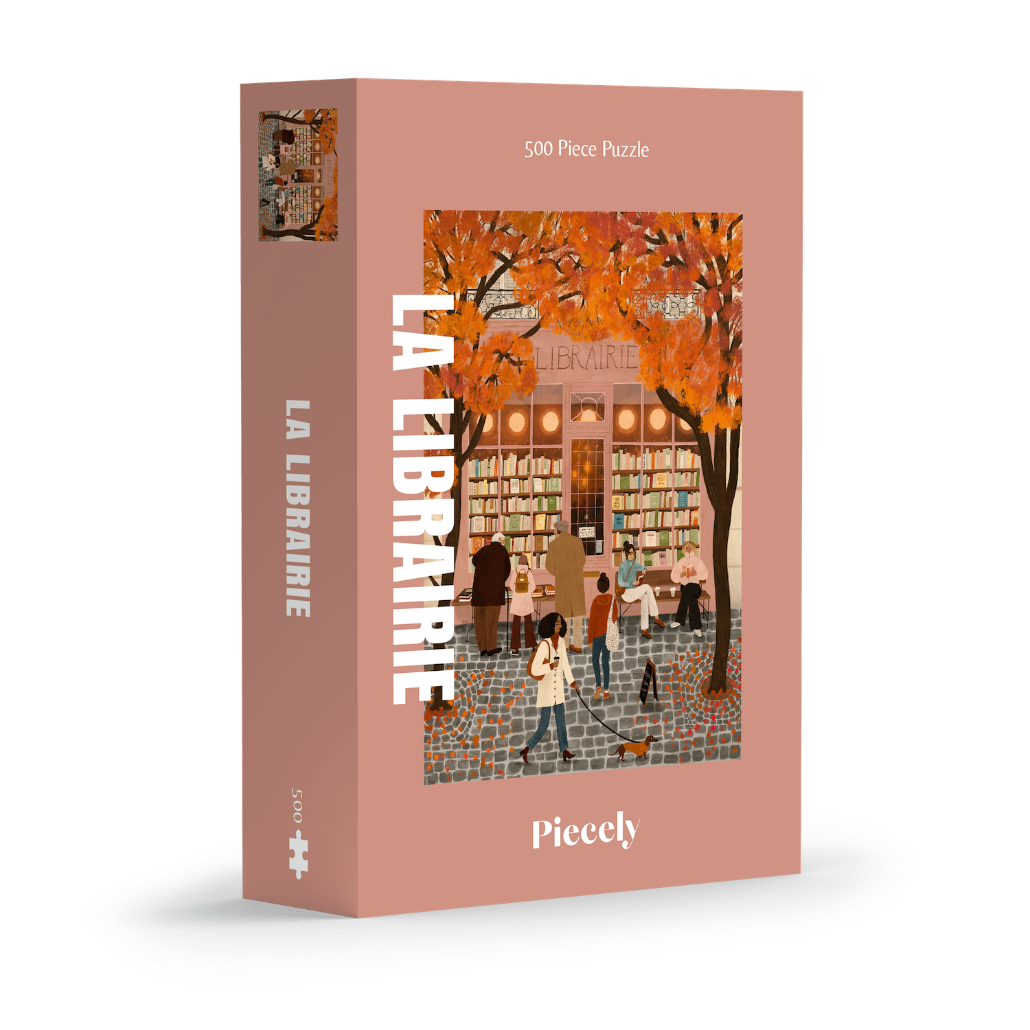 Piecely La Librairie Puzzle, 500 Teile