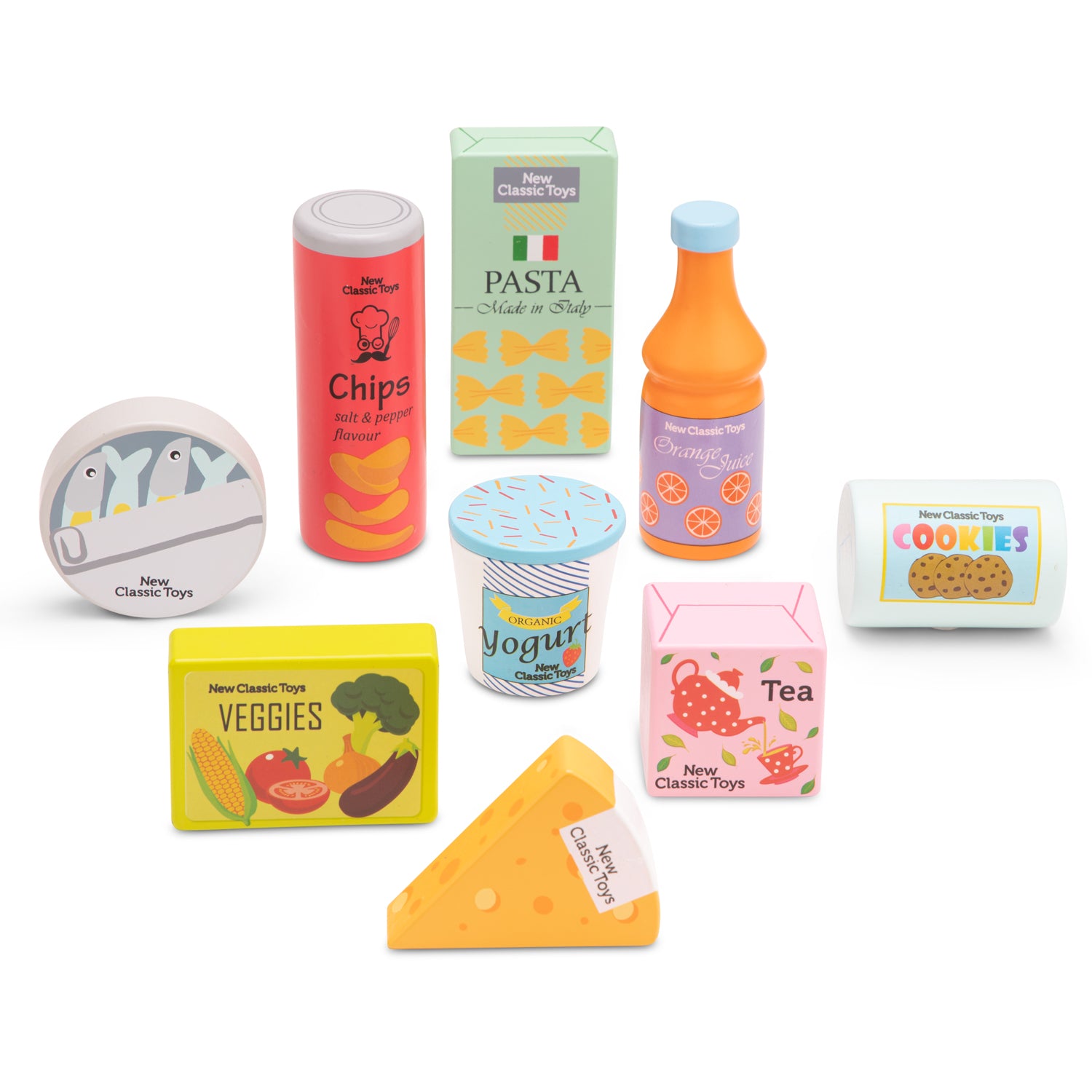 Lebensmittel Set für Kinder Holz Kinder Nahrungsmittel Holzspielzeug