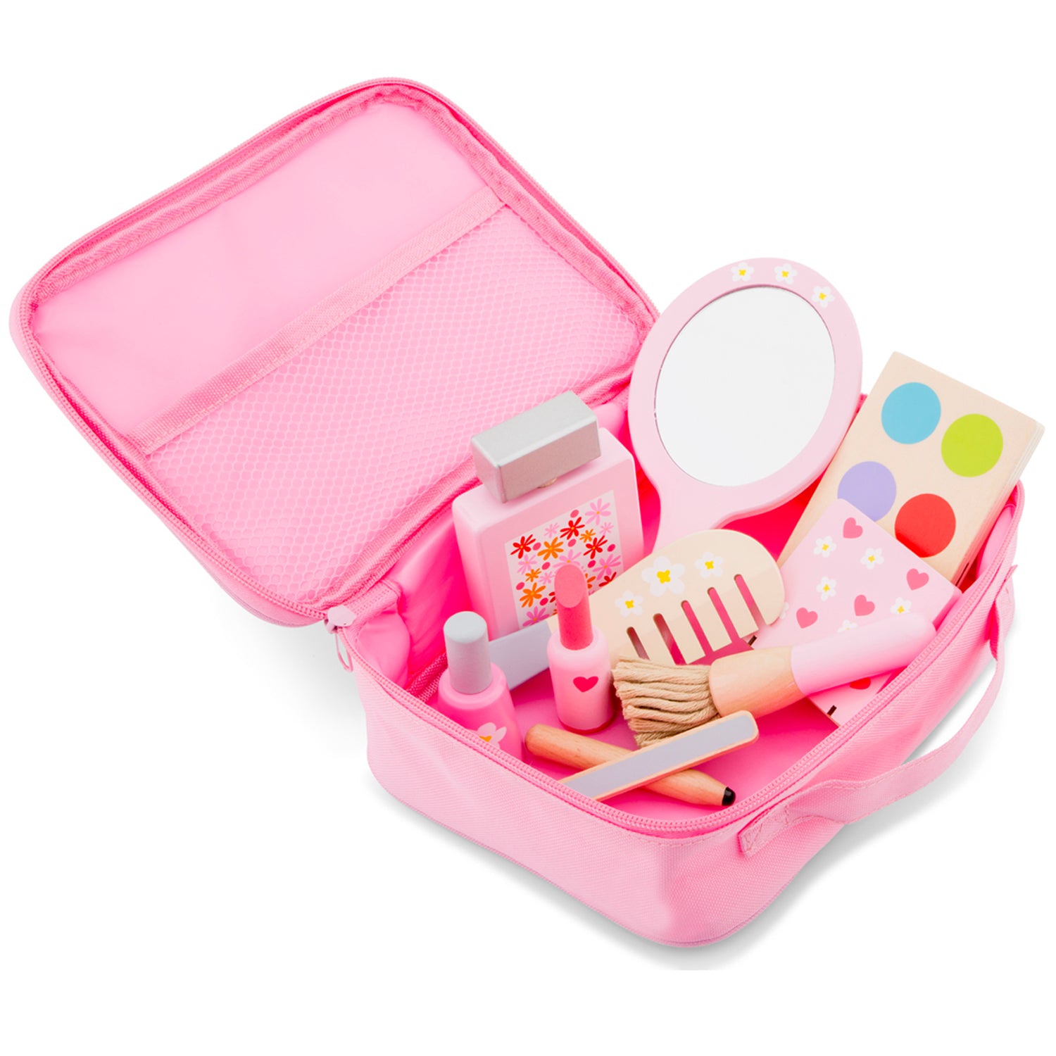 Make Up Spielset für Kinder aus Holz 11 Teile Kinderspielzeug