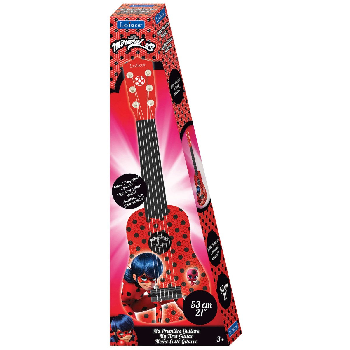 Meine erste Holz-Gitarre Miraculous 53cm