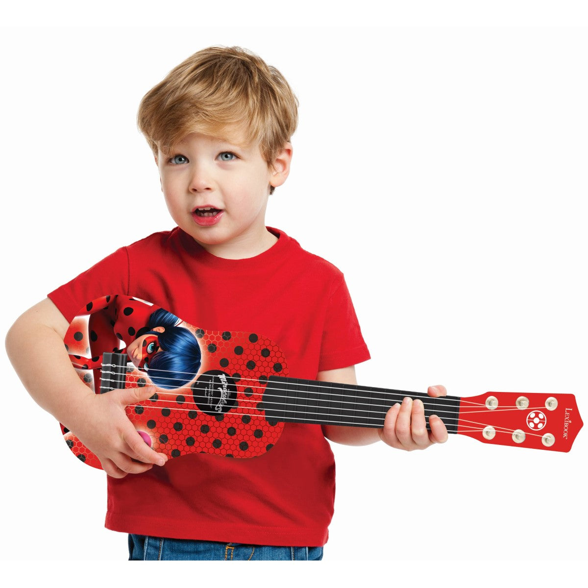 Meine erste Holz-Gitarre Miraculous 53cm