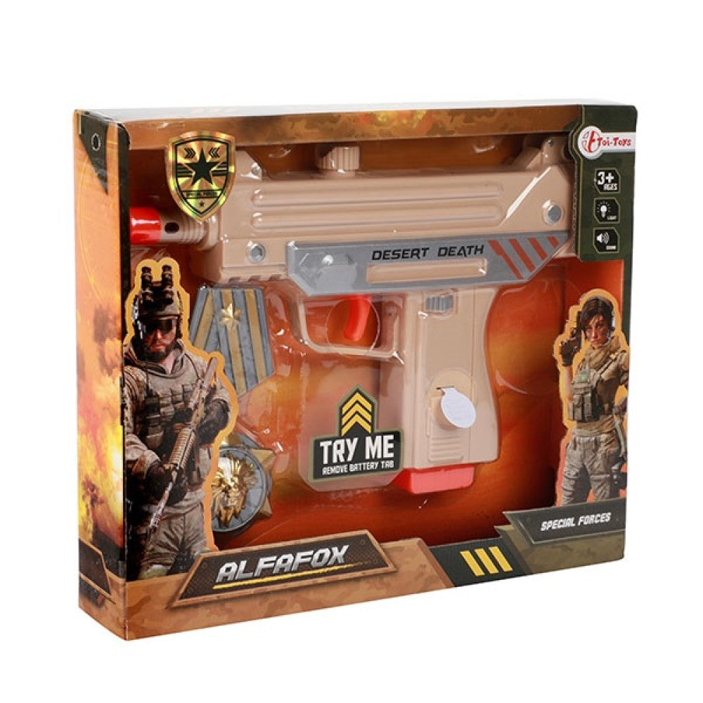 Militär Kinder Pistole mit Licht und Sound