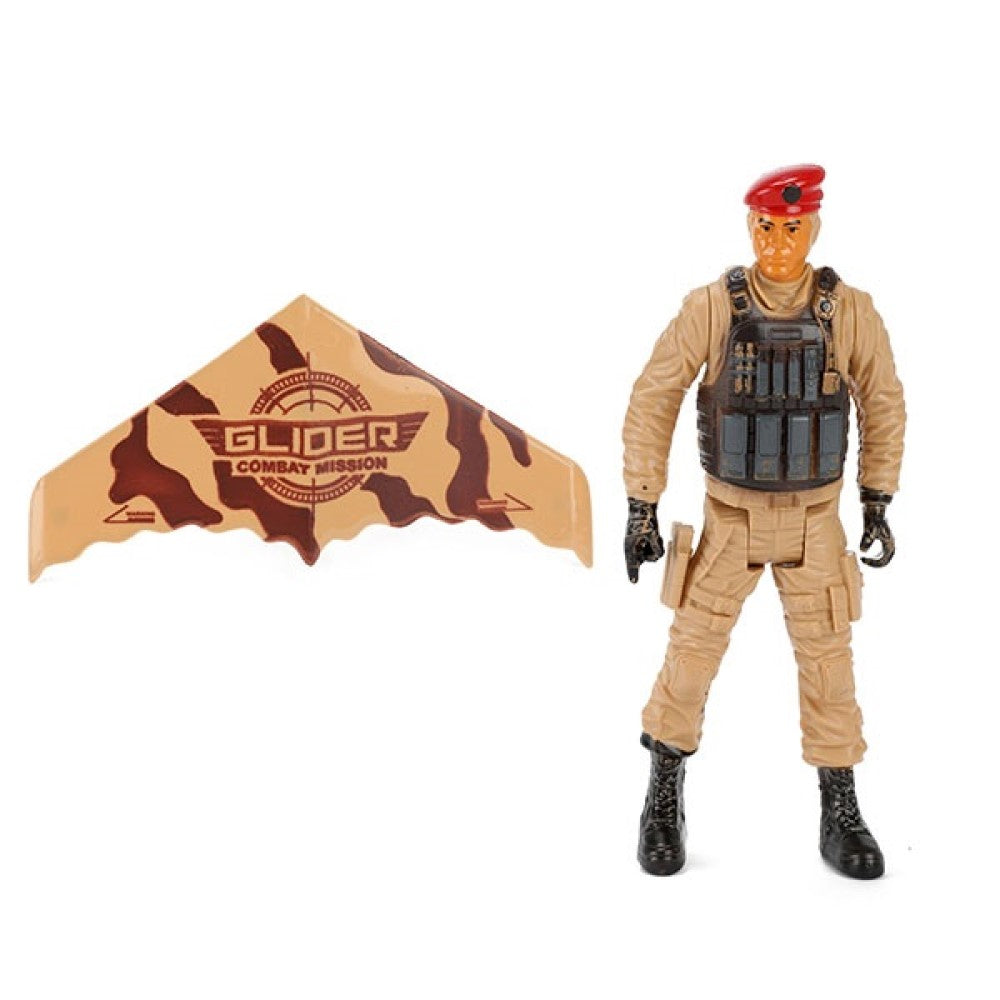 Spiel Militär Set Gewehr Handschellen Soldat Figur