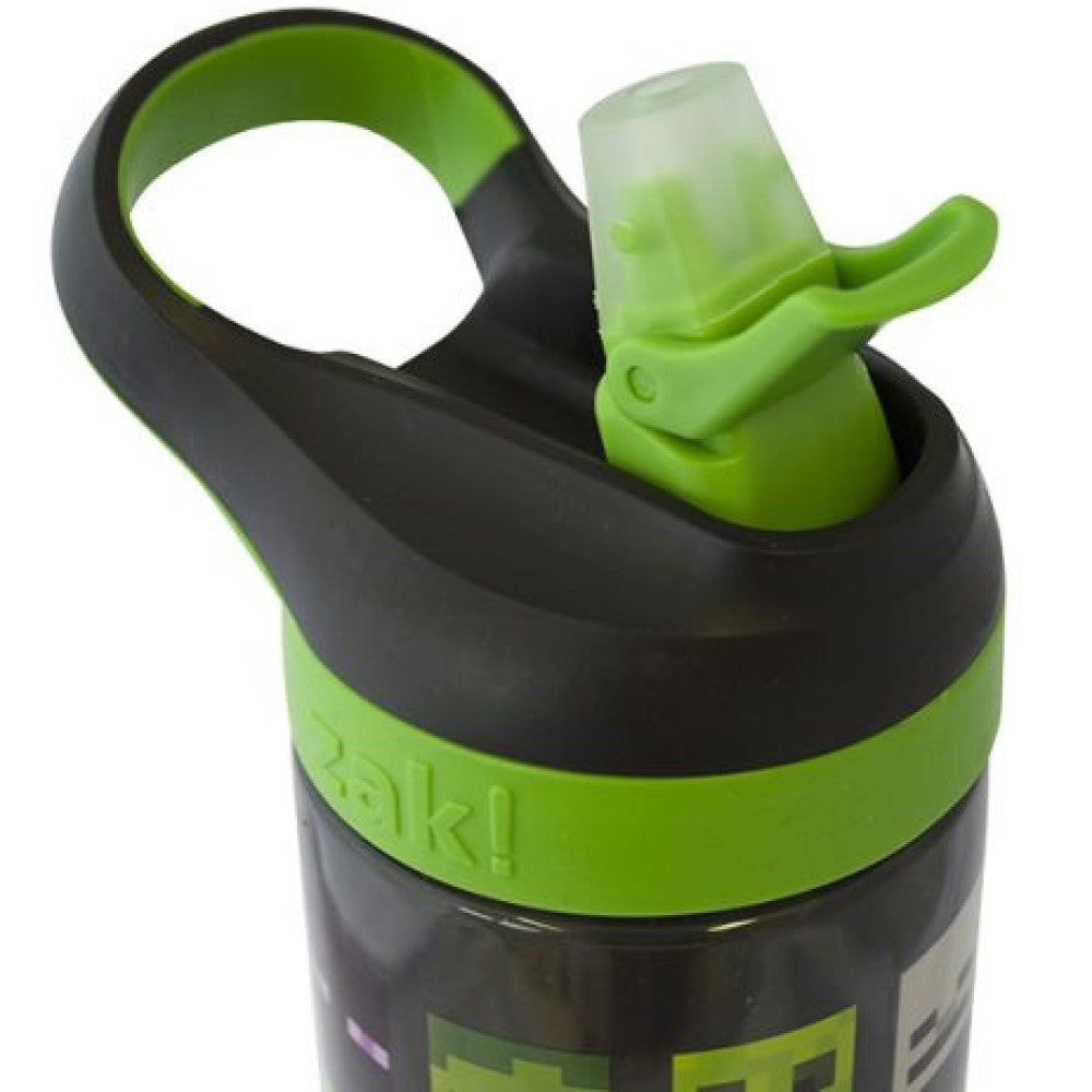 Minecraft Trinkflasche mit Creeper Skeleton Enderman Zombie Köpfen