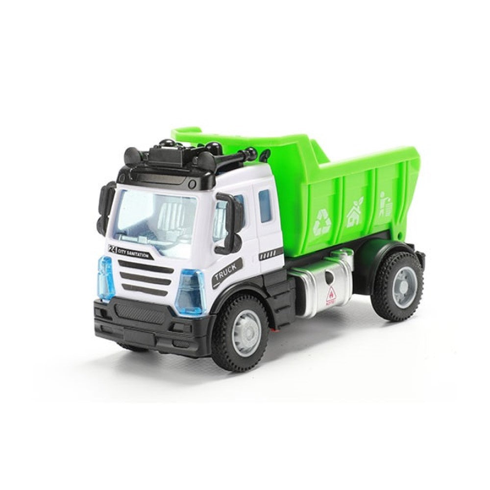 Mini Müllwagen oder Feuerwehrauto mit Fernsteuerung