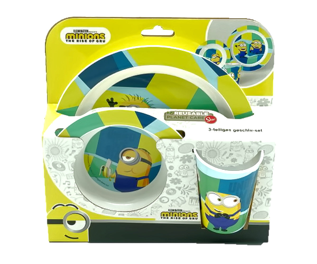 Minions Kindergeschirr - 3er Set