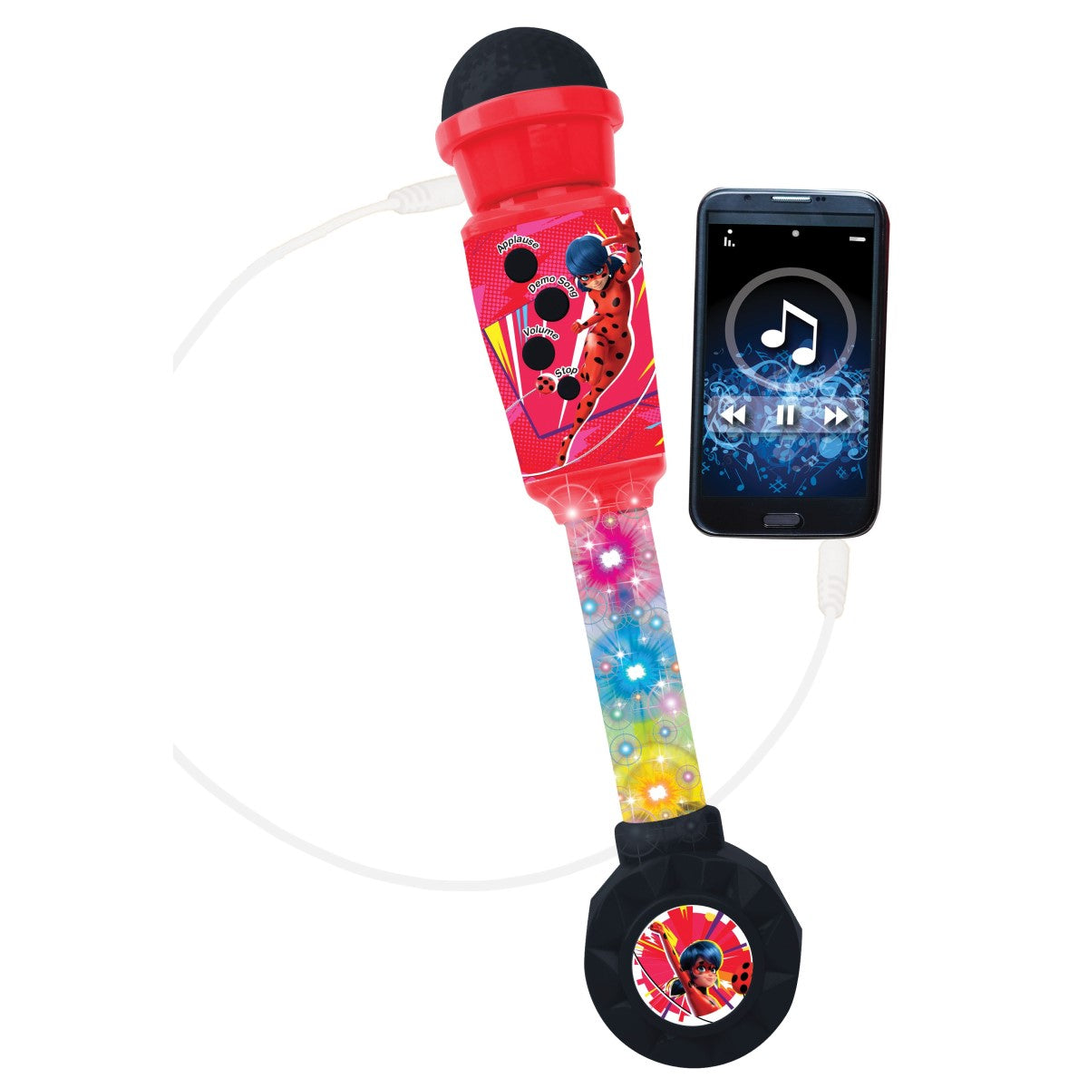 Miraculous Mikrofon mit Licht und Lautsprecher