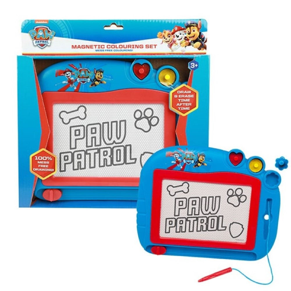 Paw Patrol Magnetisches Zeichenbrett mit Stift und Formen