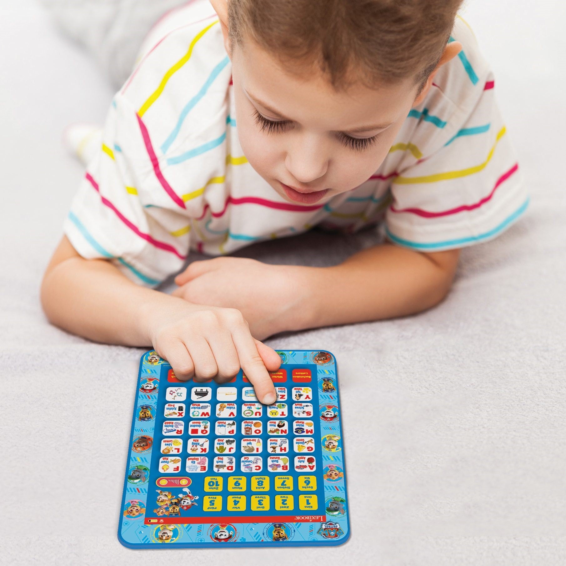 PAW Patrol Bilinguales Lerntablett mit Alphabet