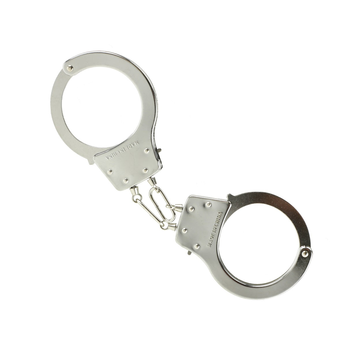 Polizei Set Handschellen und Polizeikelle mit Licht