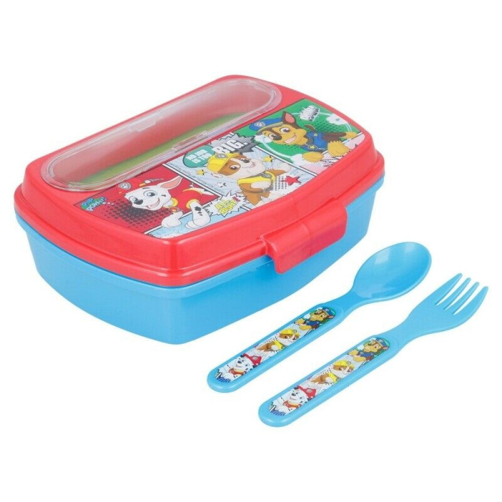 Paw Patrol Brotdose mit Besteck Lunchbox
