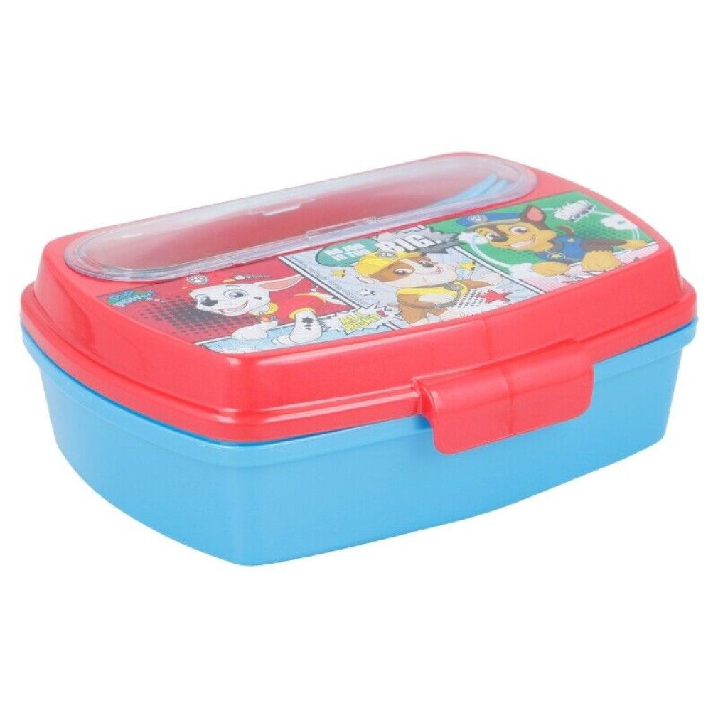 Paw Patrol Brotdose mit Besteck Lunchbox