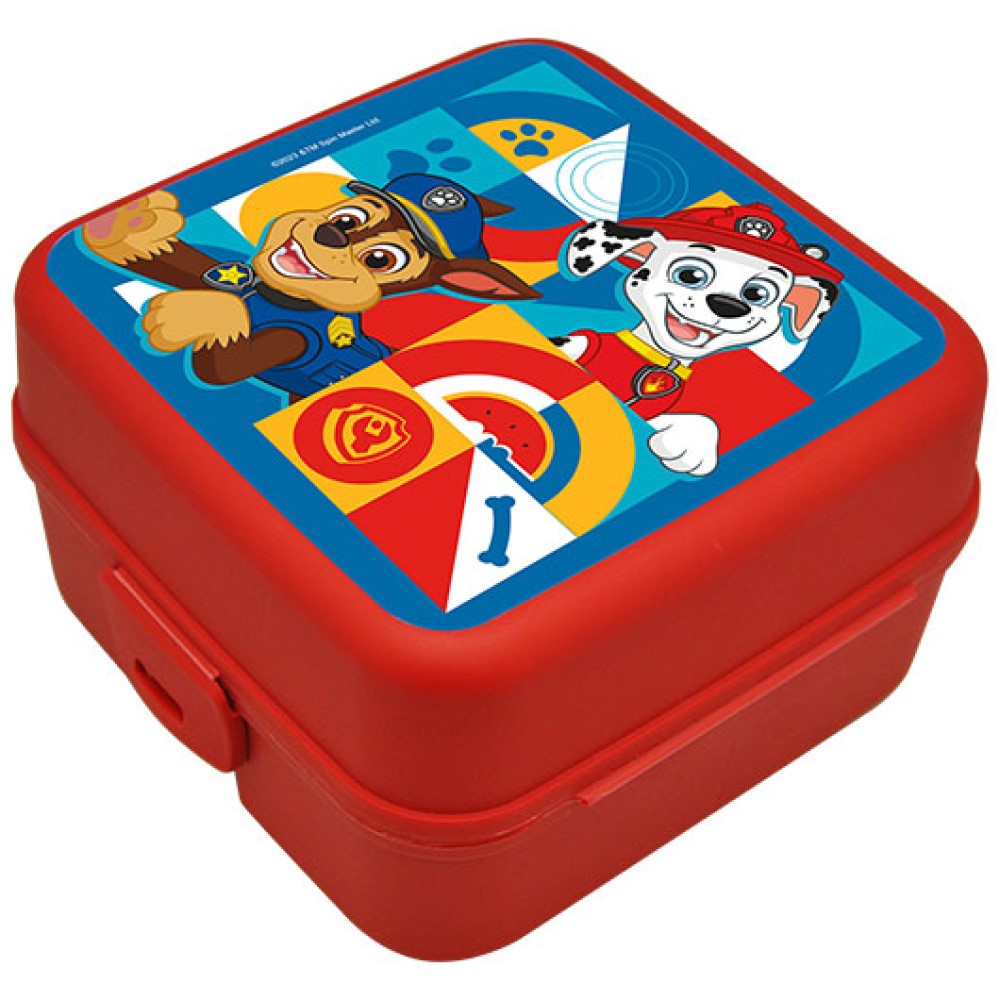 Lunchset Paw Patrol 4-Fächer Brotdose und Trinkflasche