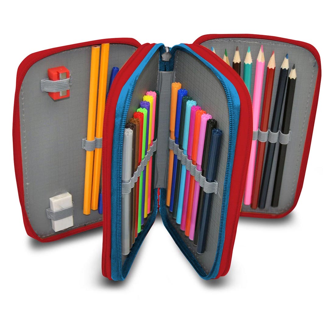 Paw Patrol Federtasche Federmäppchen 44 Teile