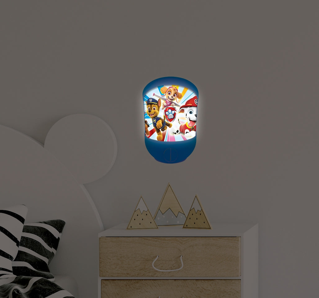 Paw Patrol Wandlicht Tisch-Nachtlicht Lampe mit Timerfunktion