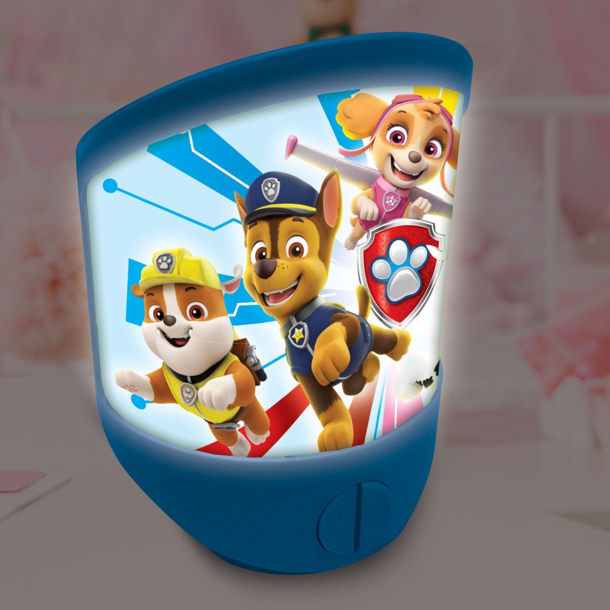Paw Patrol Wandlicht Tisch-Nachtlicht Lampe mit Timerfunktion