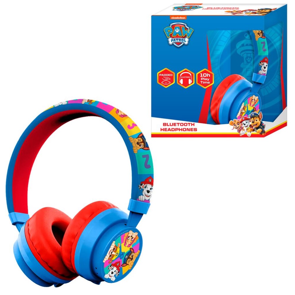 Paw Patrol bluetooth Kopfhörer mit kindersicherer Lautstärke