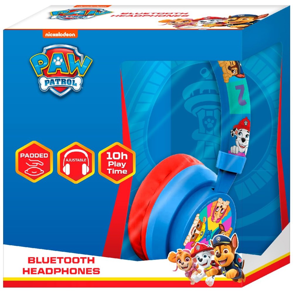 Paw Patrol bluetooth Kopfhörer mit kindersicherer Lautstärke